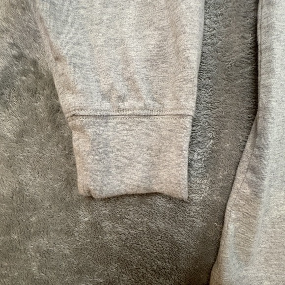 Lands' End Super-T Unisex L Mock Neck Gray LS Shirt SEE DESCRIPTION - Picture 11 of 15